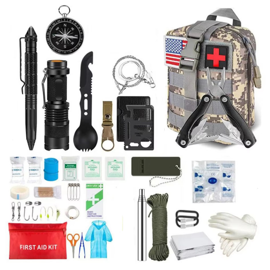 Bivy Bag Emergency - Survival Apteczka Survival Pełny zestaw Molle