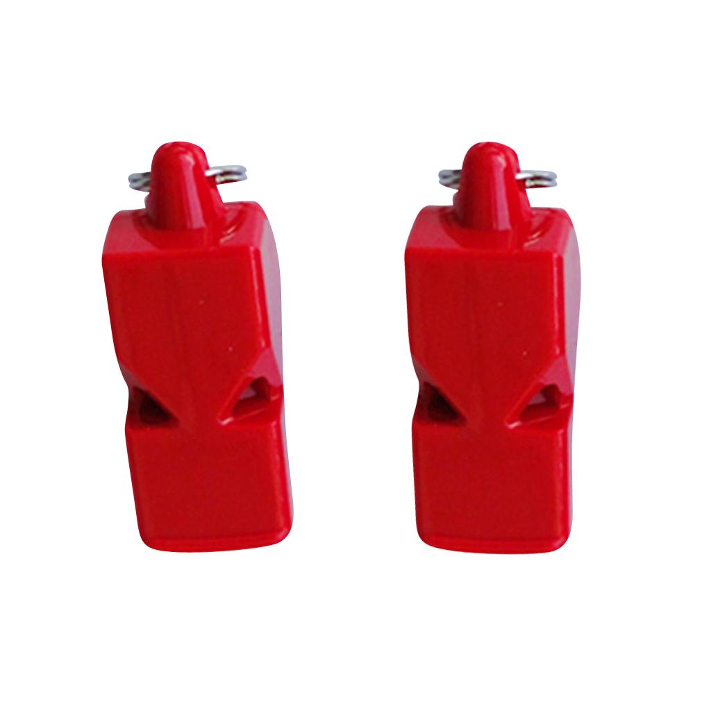 Emergency Whistle Loud - Plastikowe gwizdki ratunkowe o wysokim decybelu,