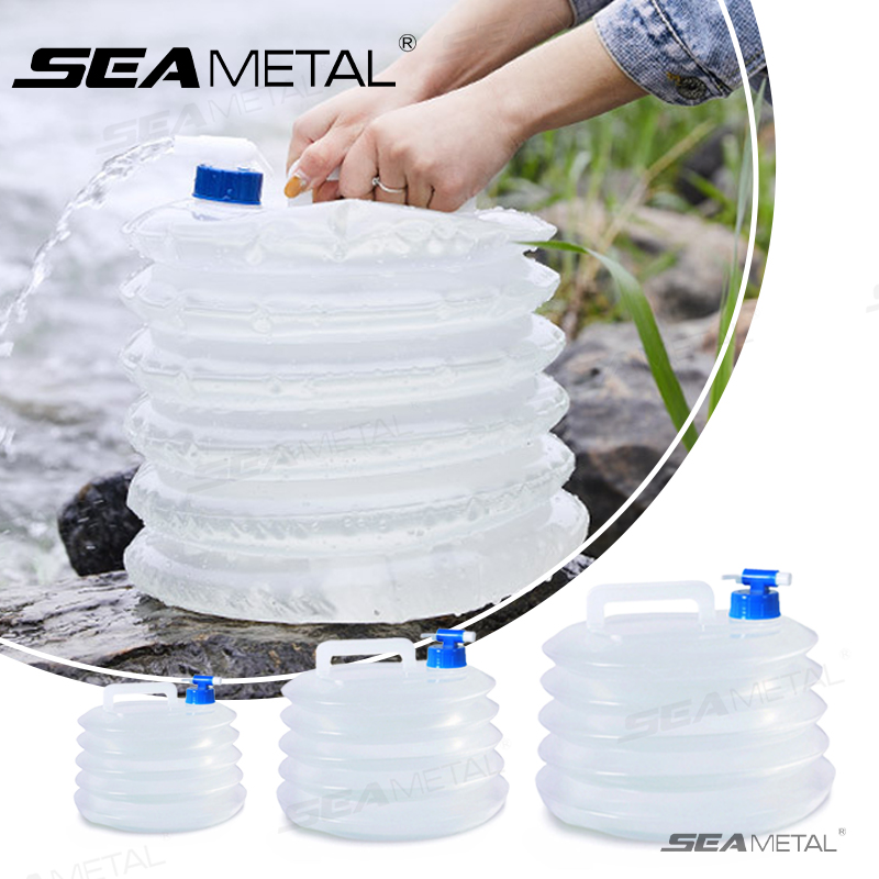 Water Bag Collapsible - SEAMETAL 5L-15L Składany Wiadro Samochodowe Przenośny