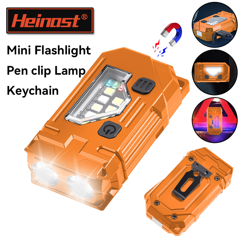 Fishing Kit Compact - Mini Latarka EDC Brelok Akumulatorowa Magnetyczna