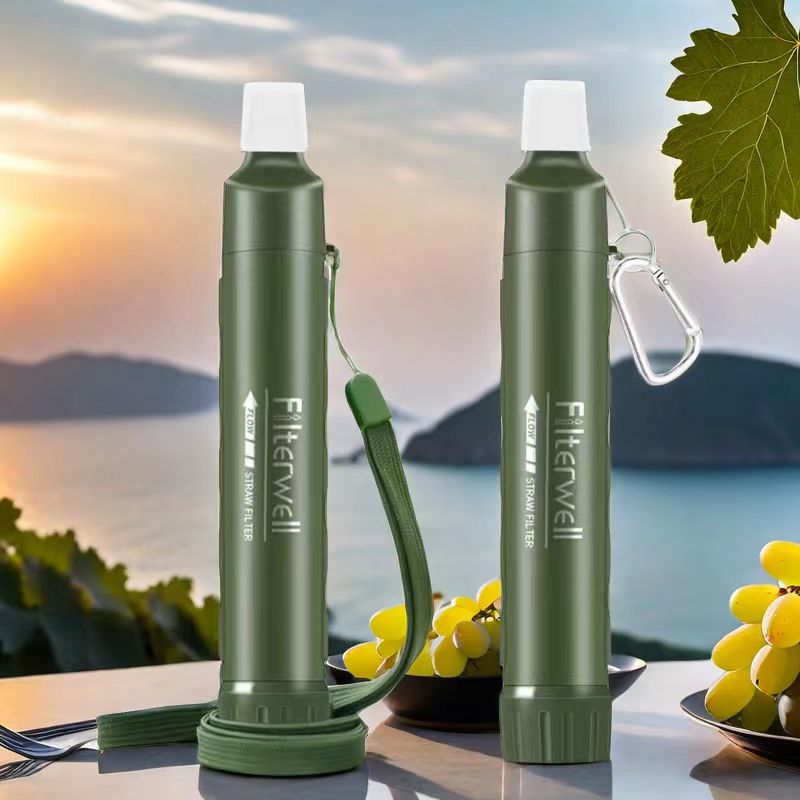 Water Purification Straw - Filterwell Personal Camper Water Purifier Filter