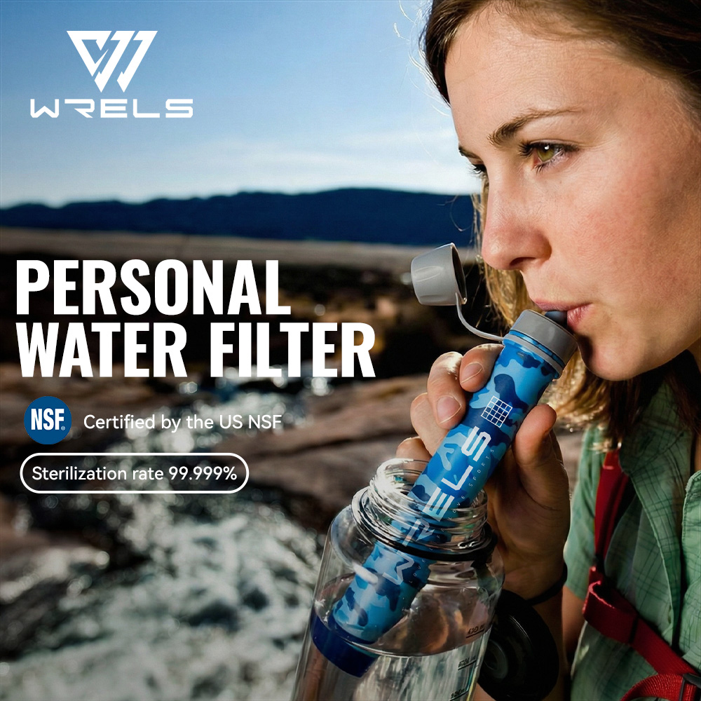 Water Purification Straw - WRELS Campingowy System Filtracji Wody do