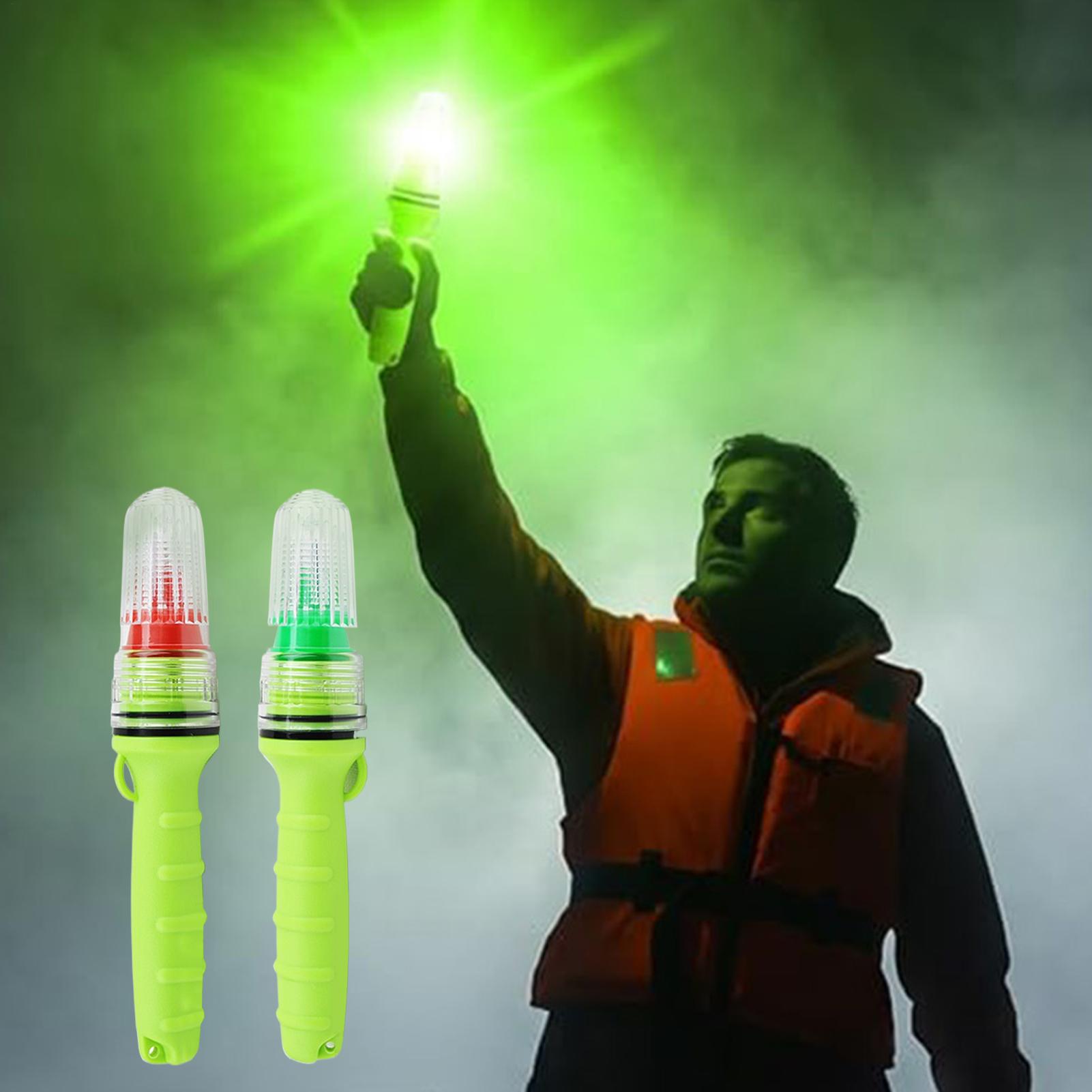 Signal Flare Kit - Przenośne, wodoodporne sygnalizatory świetlne do łodzi,