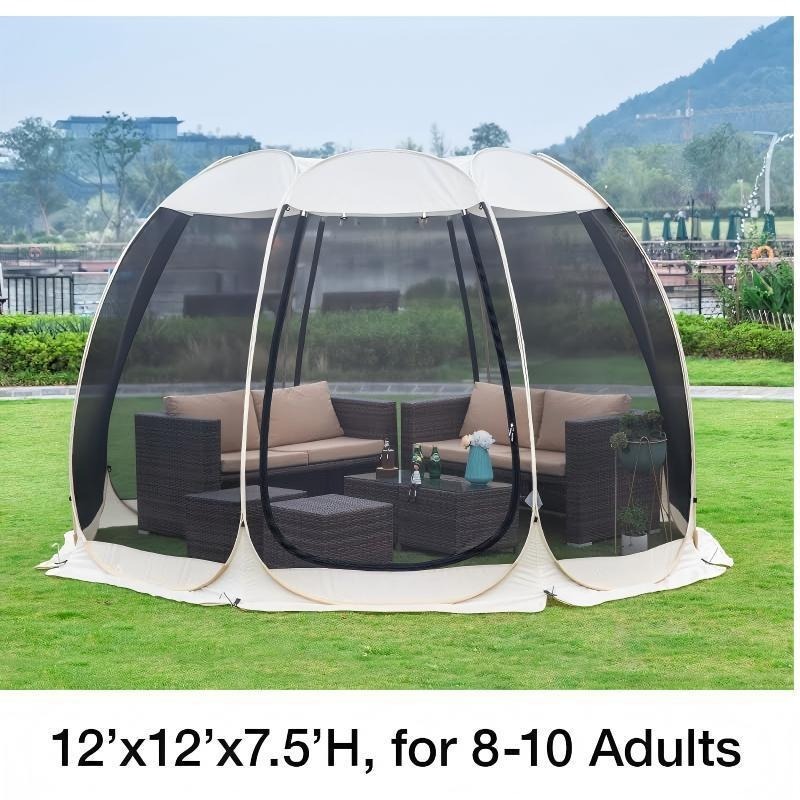 Emergency Mylar Tent - Namiot imprezowy z siatką na 6