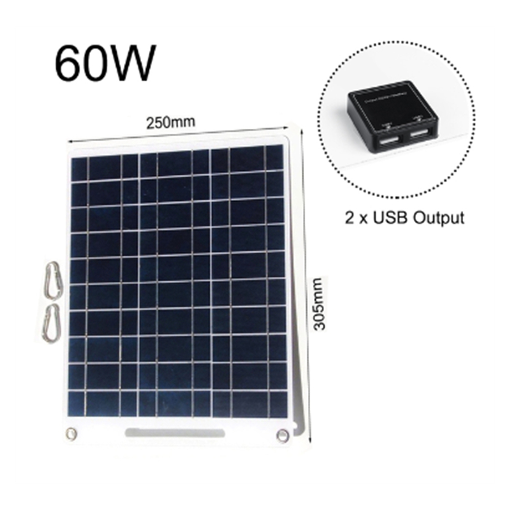 Solar Emergency Charger - Nowy Przenośny Panel Solarny 60W 5V