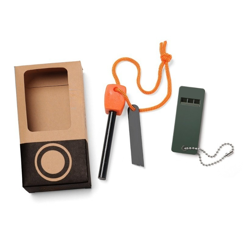 Magnesium Fire Starter - Zestaw do rozpalania ognia na kempingu,