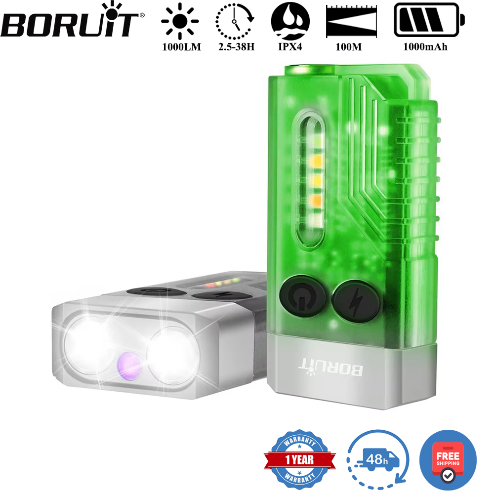 Fishing Kit Compact - Latarka brelok BORUiT V10 UV LED
