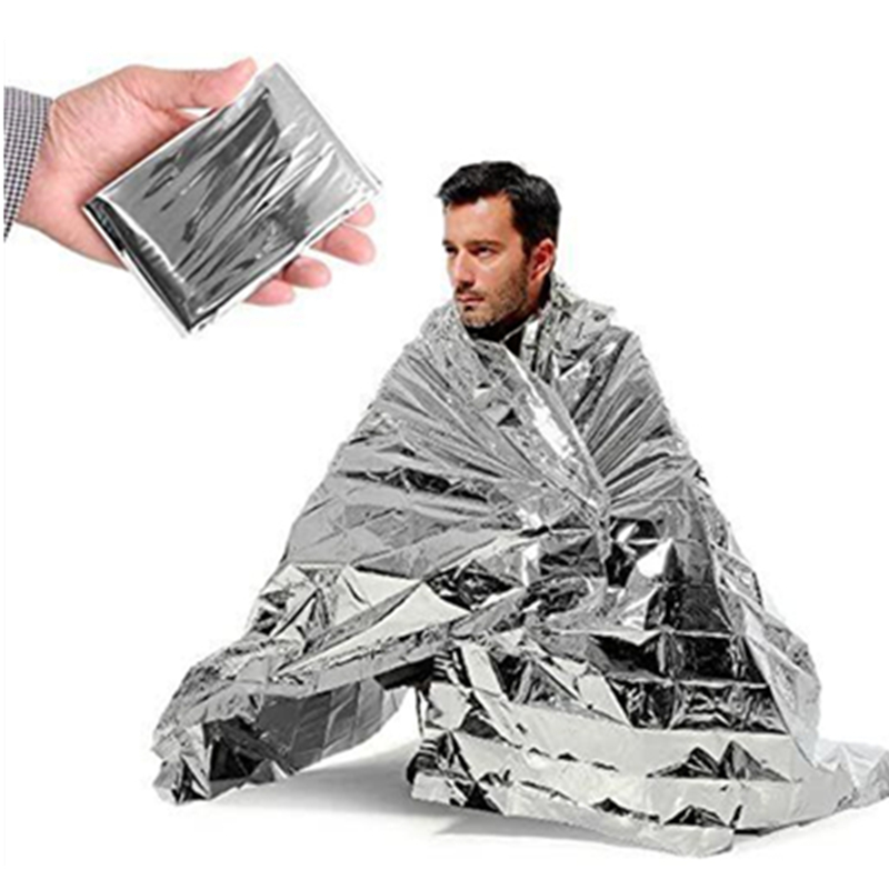 Emergency Mylar Tent - Koc Termiczny Mylarowy Awaryjny Zestaw Przetrwania