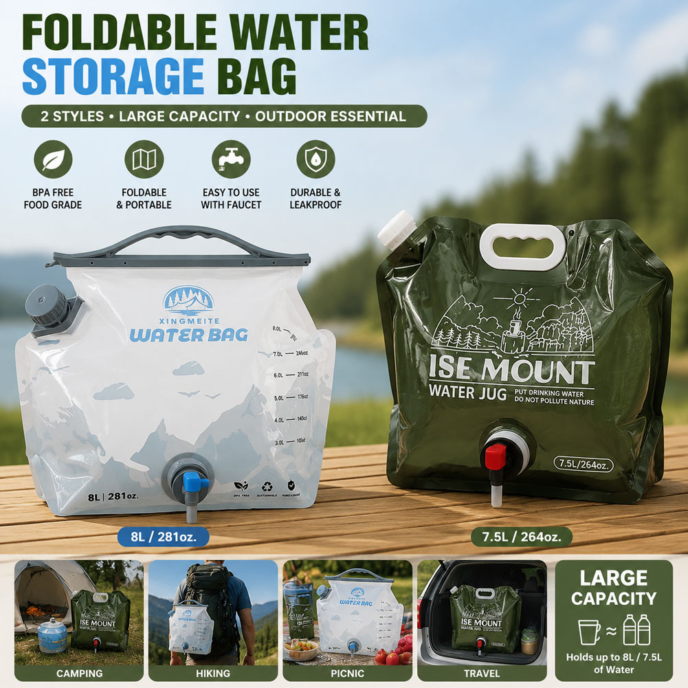 Water Bag Collapsible - 8L Duży składany pojemnik na wodę