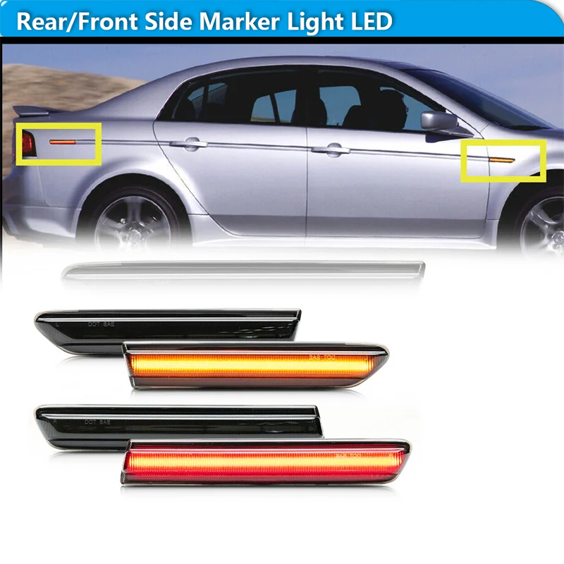 Signal Flare Kit - Światła LED do Acura TL, przednie,