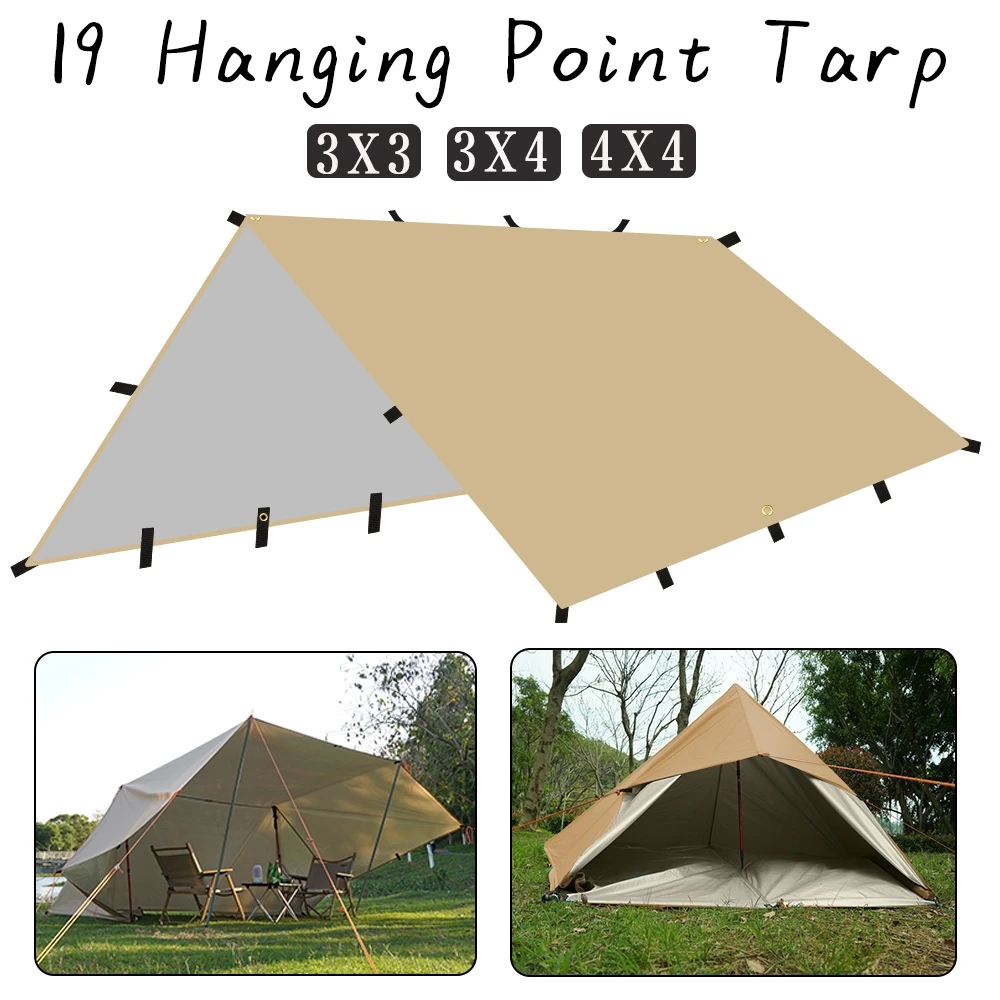 4x4m 4x3m 3x3m 19 punktów zawi – Emergency Mylar Tent recenzja i cena