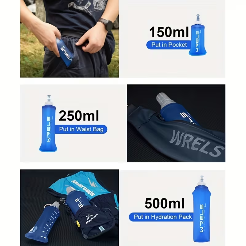 WRELS Przenośna Miękka Butelka – Water Bag Collapsible recenzja i cena