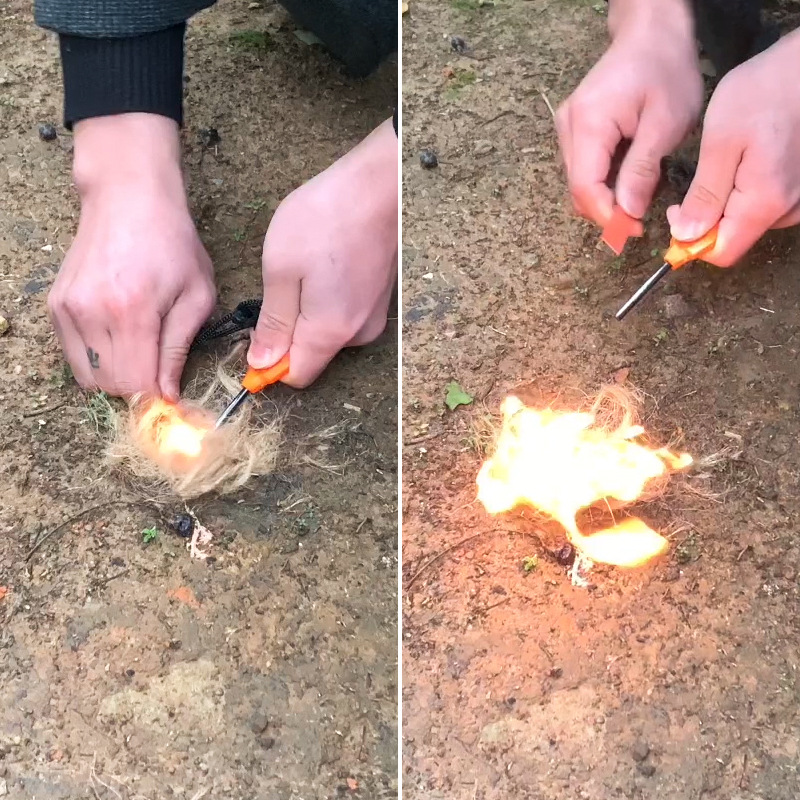 Zapalniczka do ognia z kamieni – Magnesium Fire Starter recenzja i cena