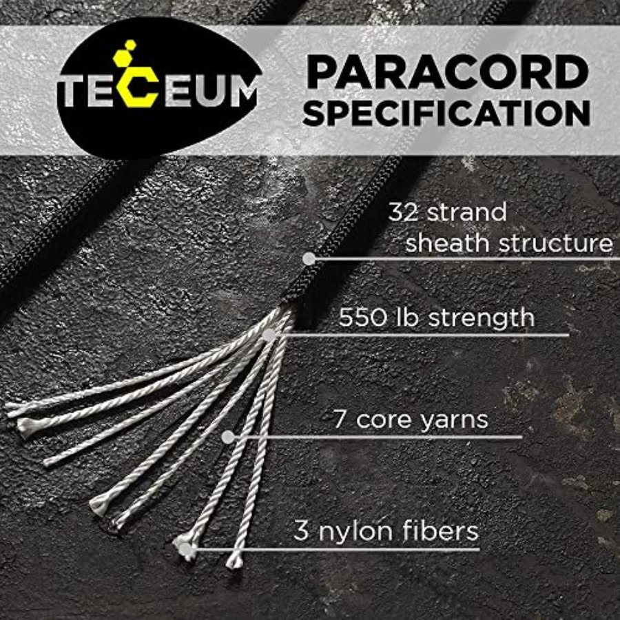Sznurek Paracord 5/32 cala 100 – Para Cord 1000Ft recenzja i cena