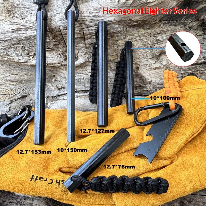 Ręcznie Pleciony Sznurkowy Sze – Magnesium Fire Starter recenzja i cena