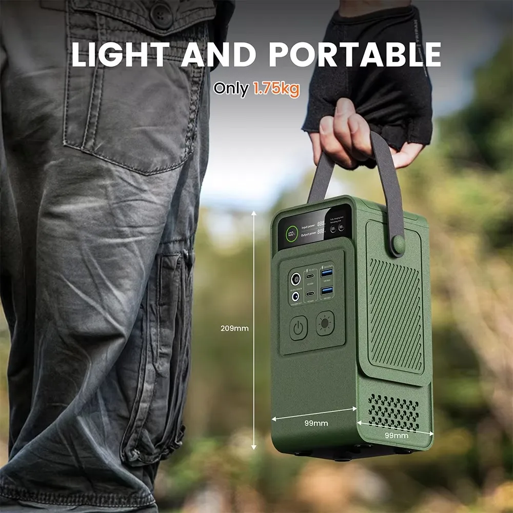 Stacja zasilania kempingowa 60 – Solar Emergency Charger recenzja i cena