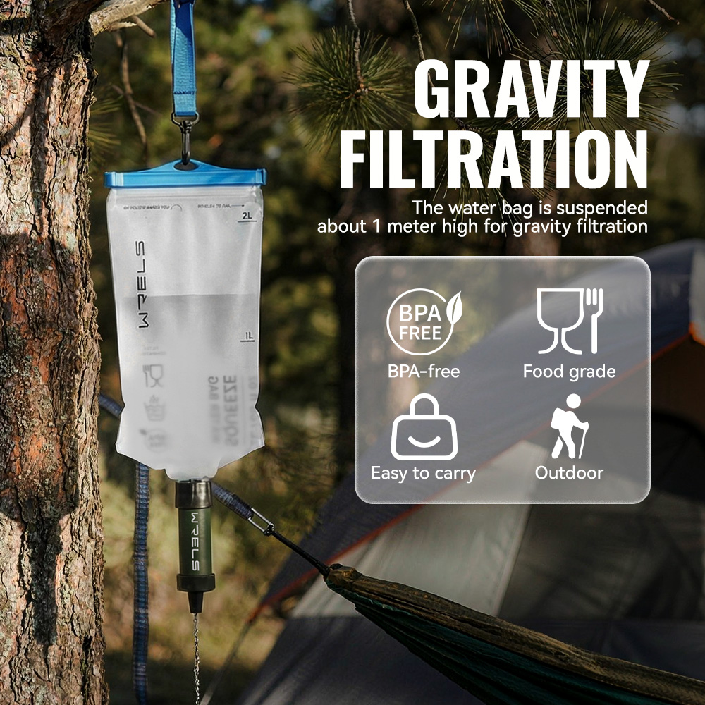 WRELS Zewnętrzny Oczyszczacz W – Water Purification Straw recenzja i cena