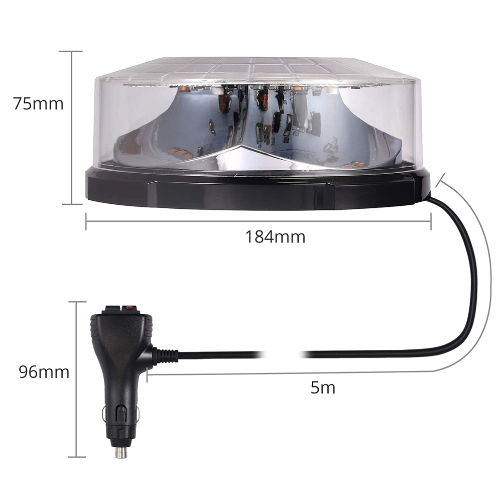 Żółta lampa ostrzegawcza LED 2 – Sos Light Strobe recenzja i cena