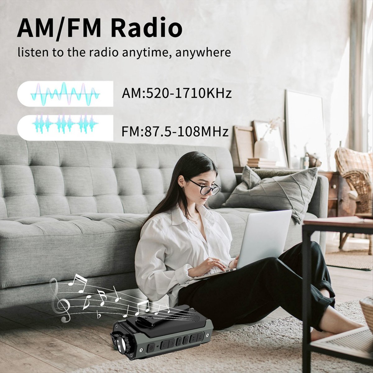 Przenośne radio solarny A26Z,  – Solar Emergency Charger recenzja i cena