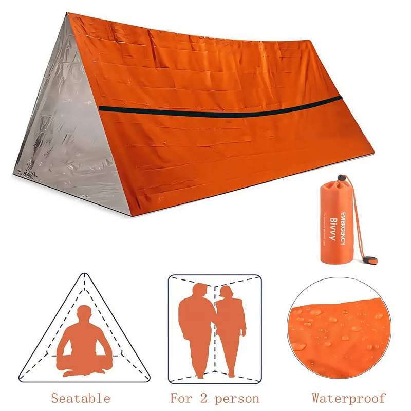 Namiot Bivakowy Termiczny Wodo – Emergency Mylar Tent recenzja i cena