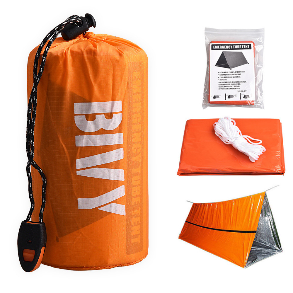 2-osobowy schron awaryjny Bivy – Emergency Mylar Tent recenzja i cena