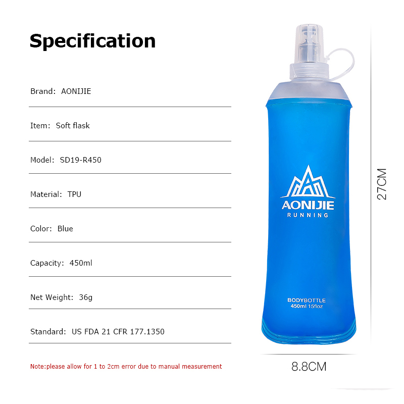 AONIJIE SD19 R450 miękka kolba – Water Bag Collapsible recenzja i cena