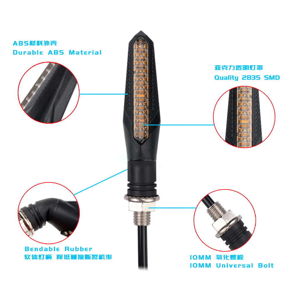 4 SZT. 12V Motocyklowe Kierunk – Sos Light Strobe recenzja i cena