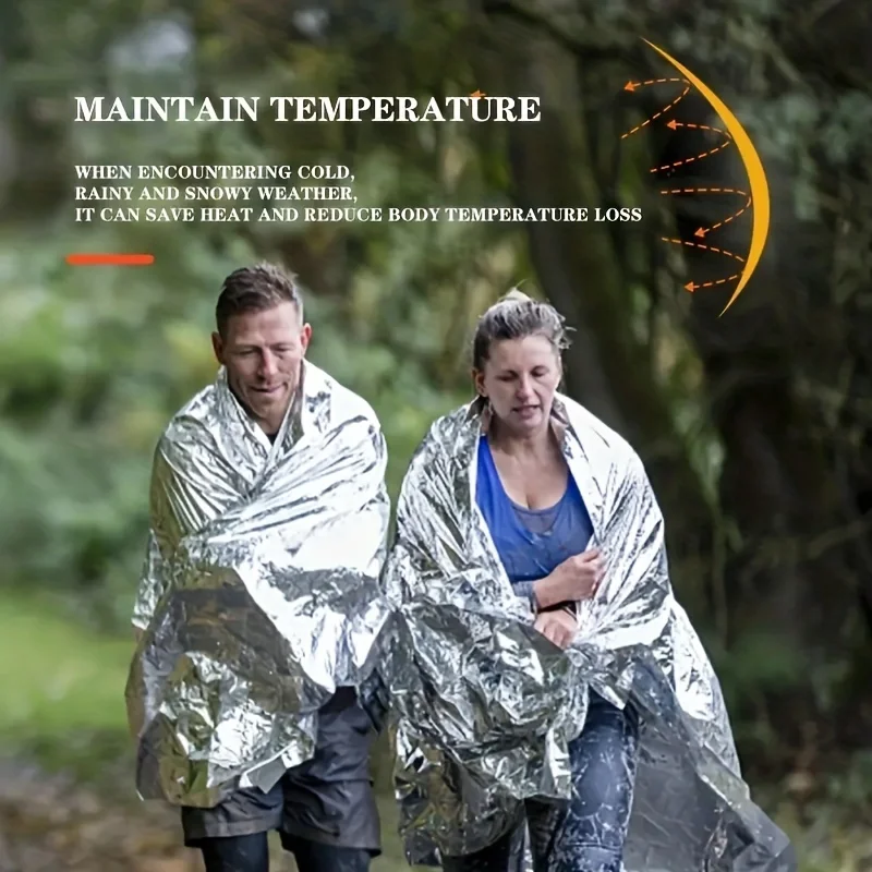 1 szt. Przenośna koc survivalo – Survival Blanket Reflective recenzja i cena