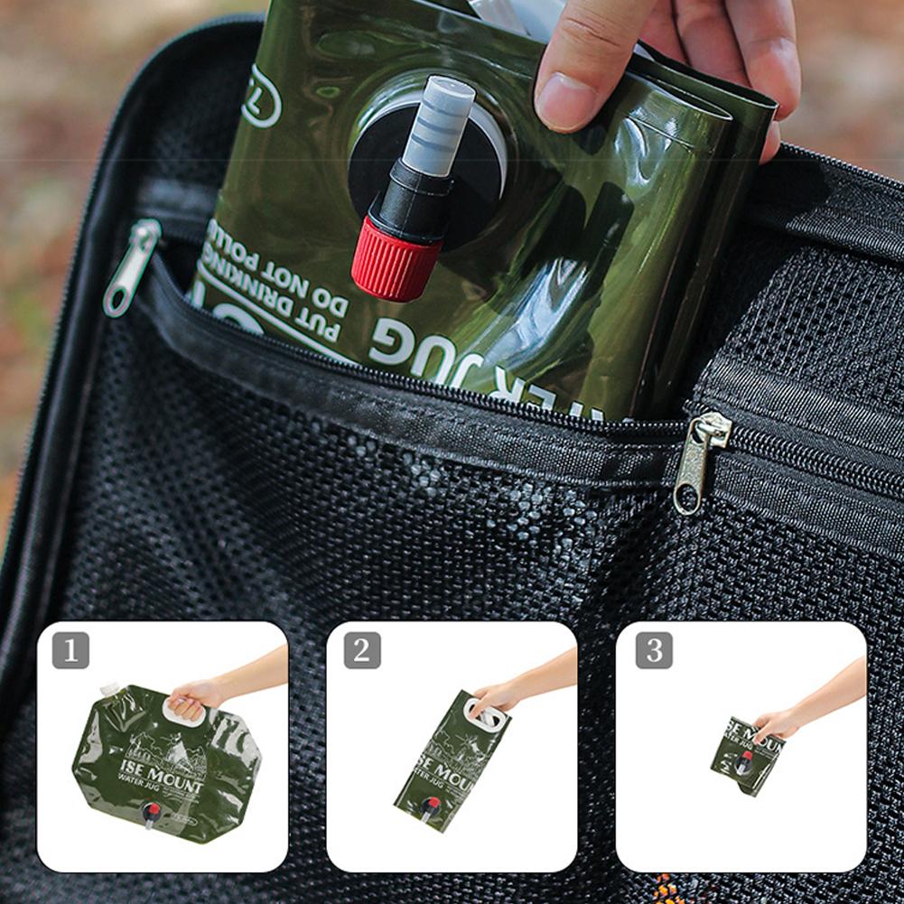 8L Duży składany pojemnik na w – Water Bag Collapsible recenzja i cena