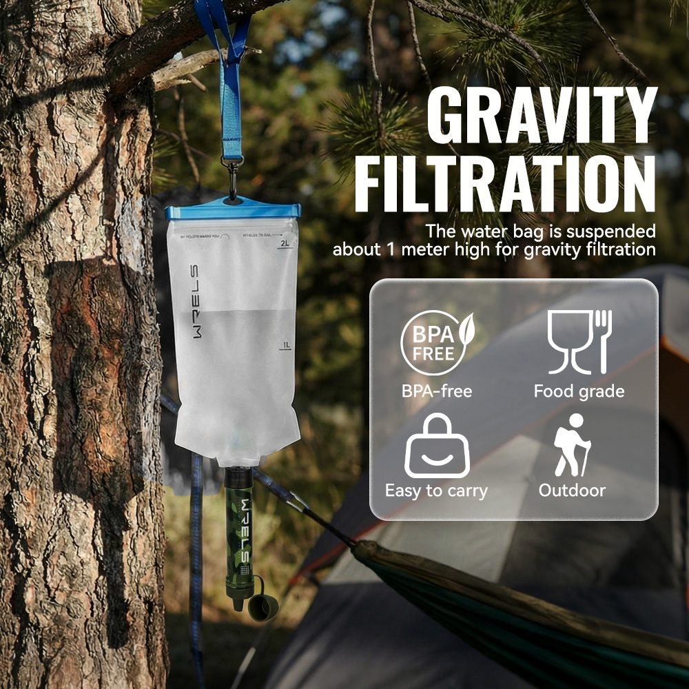 WRELS Campingowy System Filtra – Water Purification Straw recenzja i cena