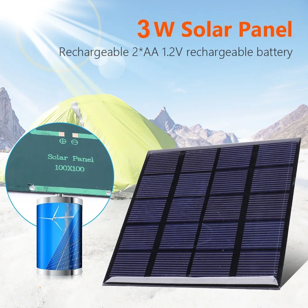 Panel słoneczny 3W 5V tablica  – Solar Emergency Charger recenzja i cena
